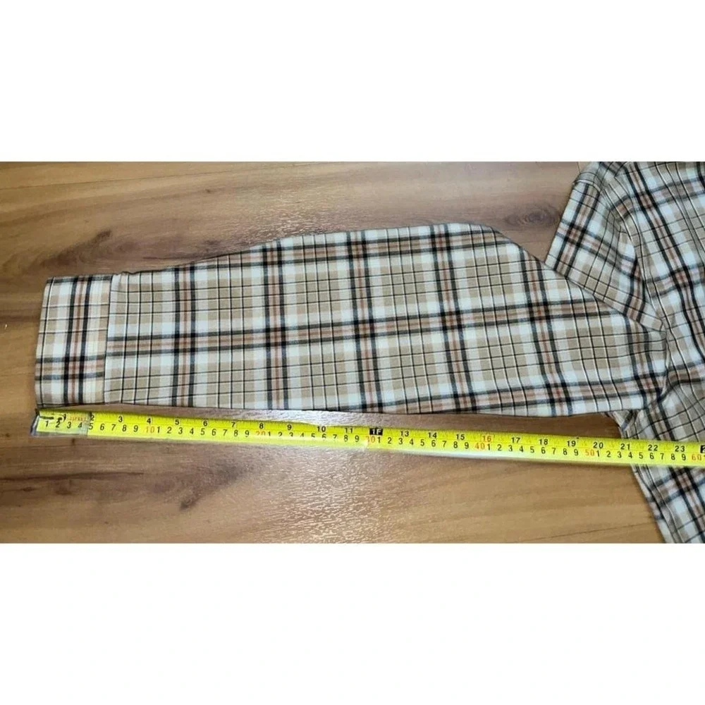 NWOT Sir Pendleton 100% Virgin‎ Wool Plaid Lodge Button Down Shirt